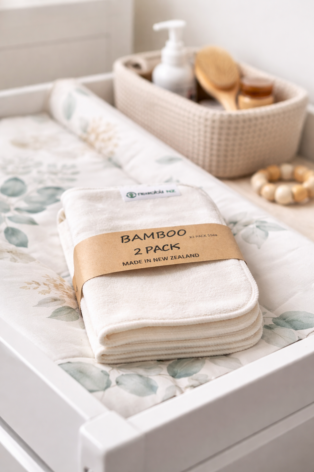 Bamboo wipes x2 Pack